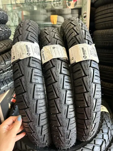 Pneu 90/90r18 sem câmara
