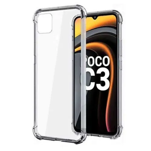 Capinha para Celular Poco C3 - Transparente