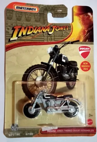 Match Box - Indiana Jones Ducati Scrambler