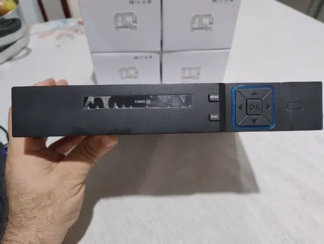 Kit Gravador Digital DVR 4 Canais + 4 câmeras AHD + HD 500G