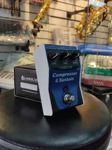 Pedal Landscape Compressor Sustain Cst1 Cor Azul-marinho