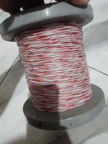 Rolo de fio telefonia cabinho