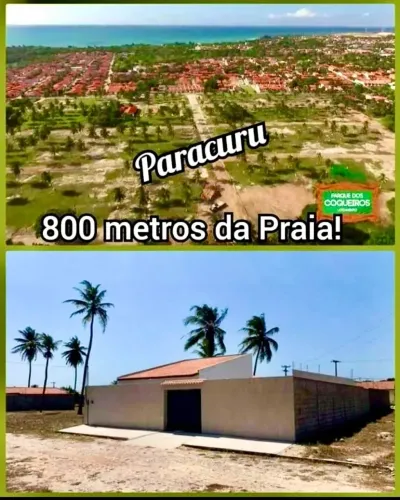 LOTEAMENTO À 800 METROS DA PRAIA DE PARACURU