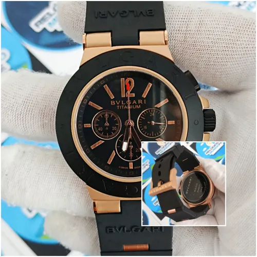 RELÓGIO BV TITANIUM CHNOGRAPH ROSE
