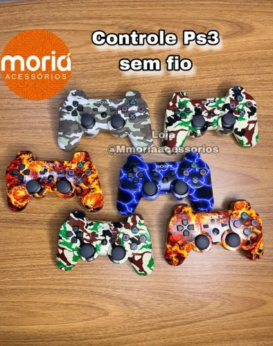 Controle de PS3 sem fio Dualshock Personalizado
