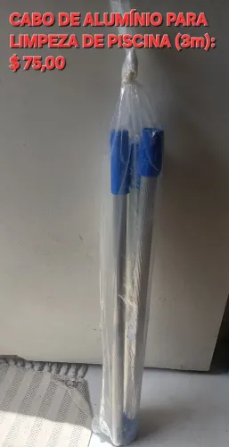Cabo de Alumínio para Limpeza de Piscina (3m)