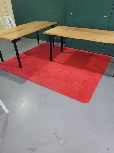 Tapete Vermelho para Sala de Estar