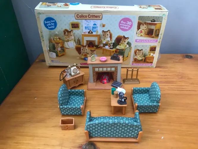 Sylvanian kit sala de estar