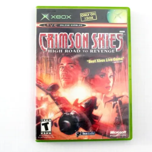 Crimson Skies High Road to Revenge para Xbox original completo
