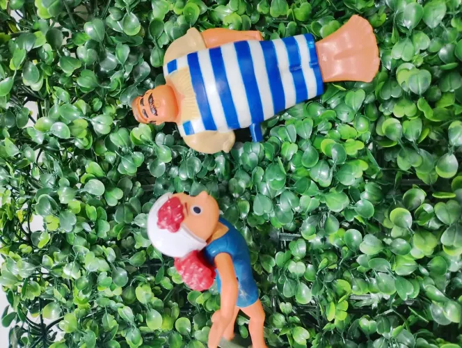 Miniaturas- personagens do filme Lucca