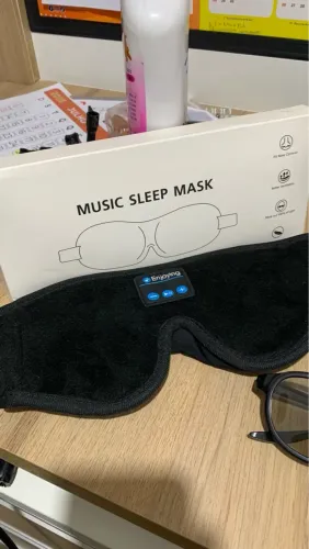 2 Máscaras 3D Bluetooth para Dormir