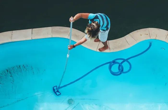 Limpeza de piscina