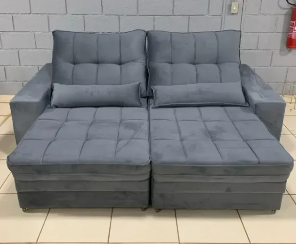 Sofá Retrátil e Reclinável 2,20m Novo Varios Modelos
