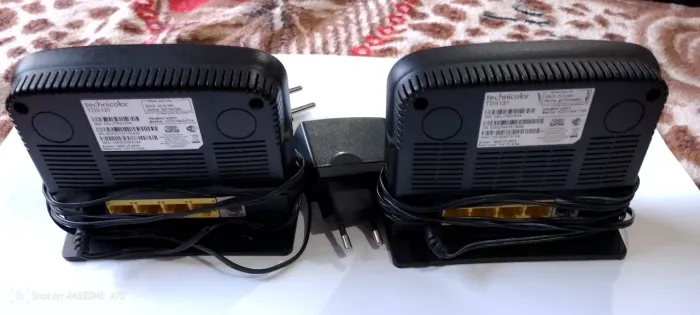 02 modem wi-fi da oi + 02 roteador dsl.