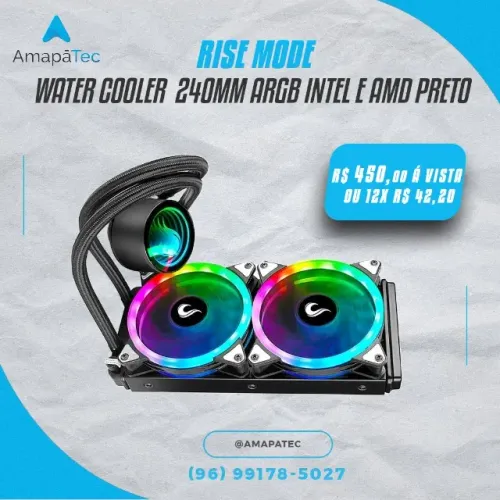 Water Cooler Rise Mode ARGB 240mm AMD/Intel