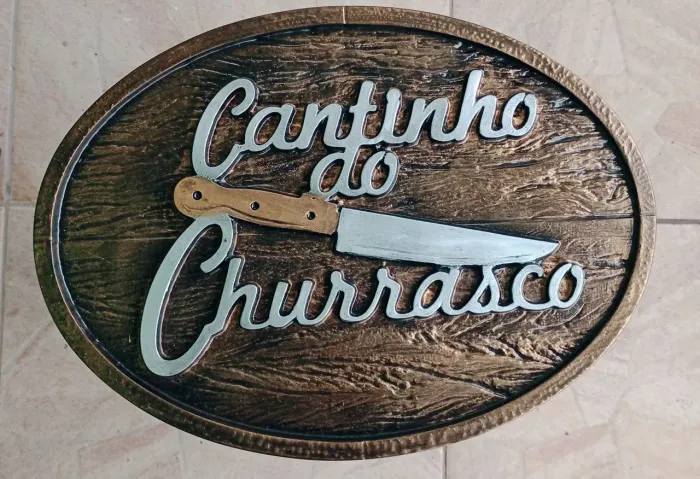 Quadro 3D Cantinho do Churrasco