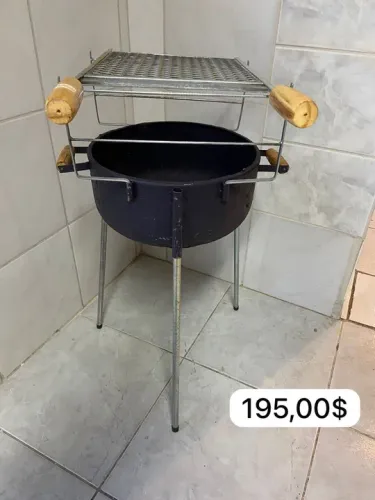 Churrasqueira botijão 