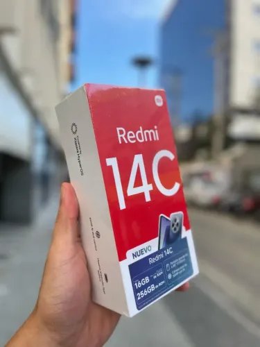 XIAOMI REDMI 14C 256GB/8GB LACRADO LOJA FÍSICA!