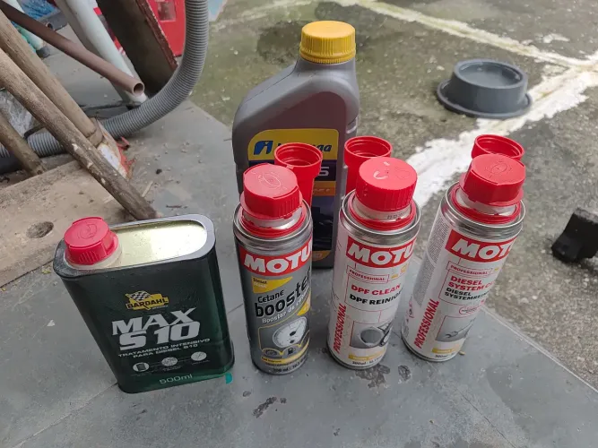 Kit limpeza desempenho motor diesel e catalisador 