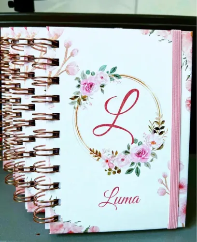 Caderneta personalizada lembrança