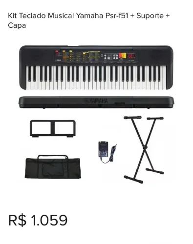 Teclado novo original