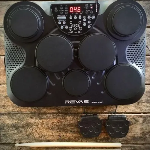 Bateria Eletrônica Portátil Revas Pb-350 By Roland