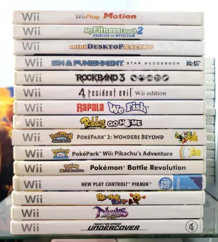 Jogos para Nintendo Wii Novos e Usados Originais com Garantia