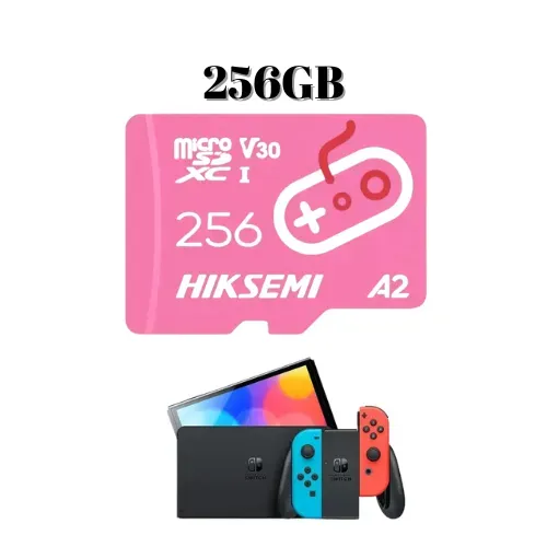 Cartão de Memória MicroSD XC 256GB para Nintendo Switch