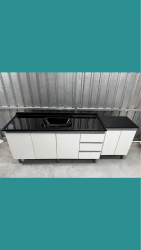 Pia 1.60 + Balcão para Microondas