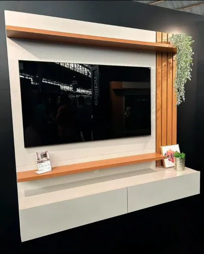 Rack para TV com design moderno