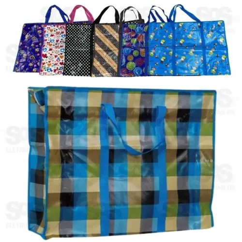  Sacolas Sacoleira Bolsa Paraguai Mudança Grande