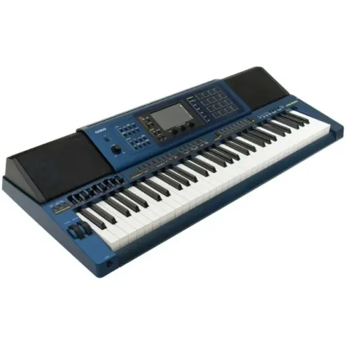 Teclado Casio MZ-X500 K2 Brasil Azul