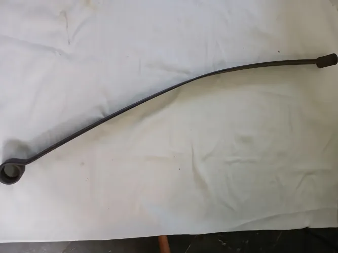 Mola parabólica mestra ducato para adaptação de feixe de 4 molas  80x8