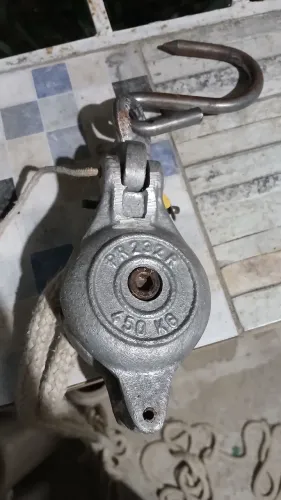 Roldana para elevação de carga - 450kg