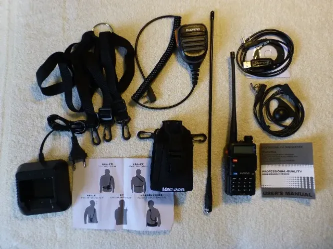 Radio BAOFENG UV-5R Completo c/Acessórios
