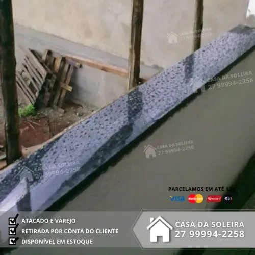 Pingadeira para muros 1,50x20 em Granito Verde Ubatuba   