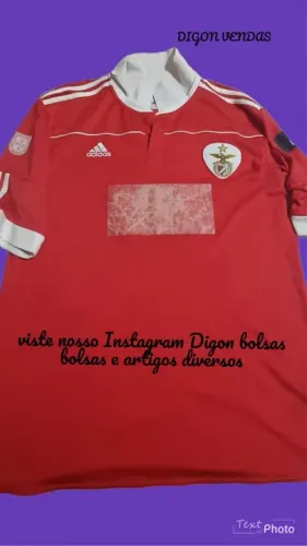 Camisa de Futebol Adidas benfica Portugal - Tamanho M