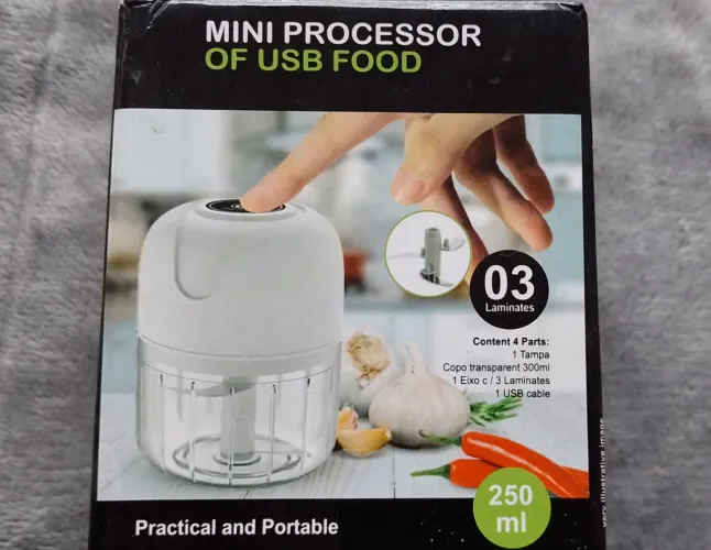 Mini Processador de Alimentos
