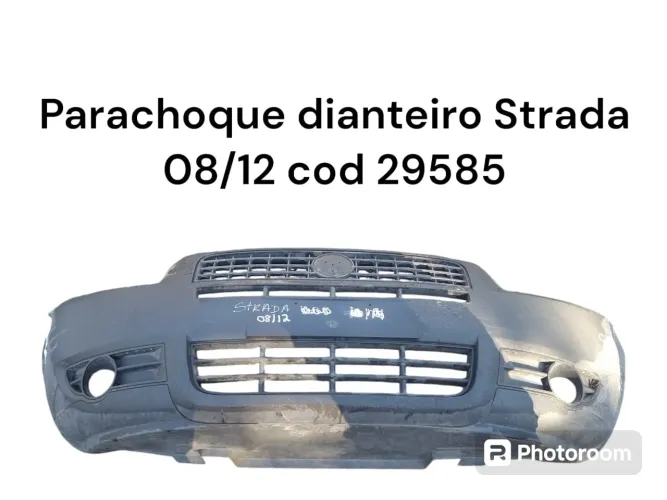 Parachoque Dianteiro Fiat Strada 2008 2012 Cod 29585