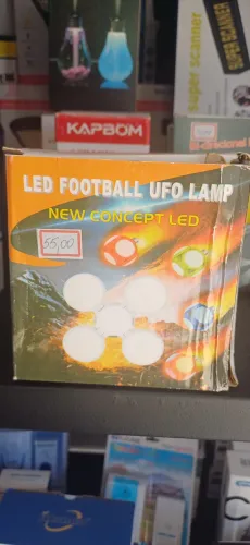 LED Football UFO Lamp - Iluminação Criativa