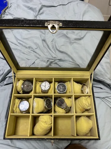 Coleção de relógios de marca