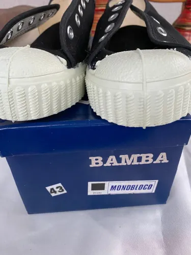 Tênis Bamba monobloco preto 43=42 e 43=41
