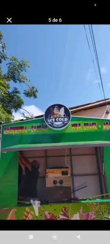 Placa luminosa em acrílico LED 50cm 