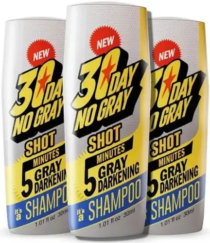 30 Day no Gray - Shot Escurecedor de cabelos Combo 3x