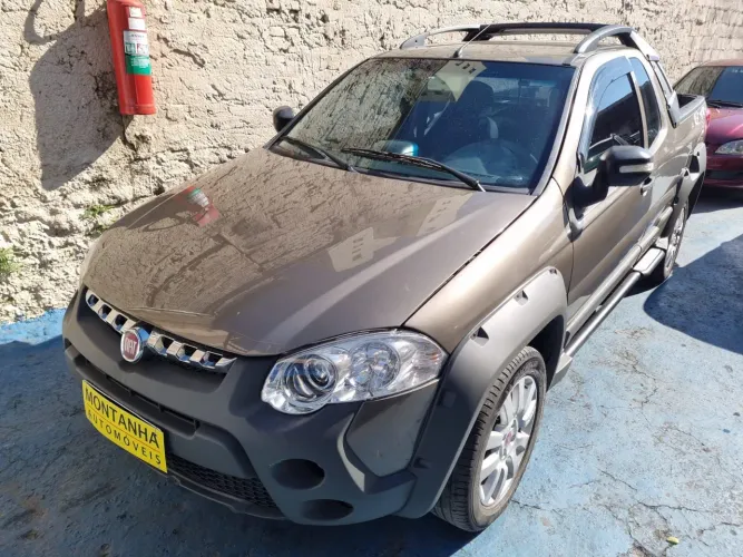 Fiat Strada 1.8 Adventure Flex Ano 2015 Montanha Automóveis 