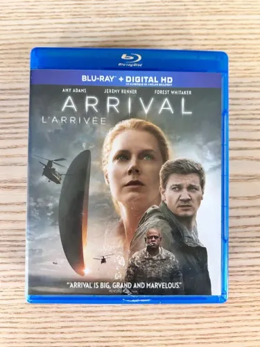 Blu-Ray A Chegada. Importado. Sem legendas em Português