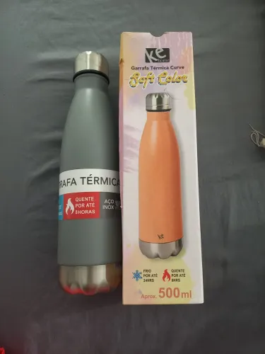 Garrafa Térmica Soft Color 500ml - NOVA