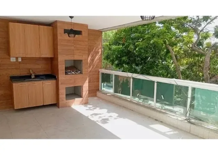 Recreio (Novíssimo) Apto Frente 115 mts Varandão Gourmet Próximo Praia e Comércio
