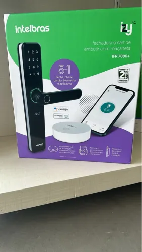 Fechadura Inteligente Intelbras izy IFR 7000+