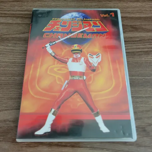 DVD Esquadrão Relâmpago Changeman - Volume 1